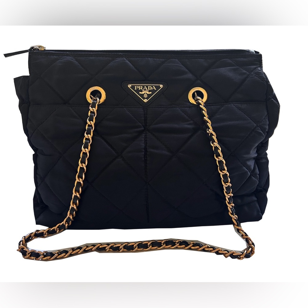 Original 1995 PRADA authentic nylon tote bag